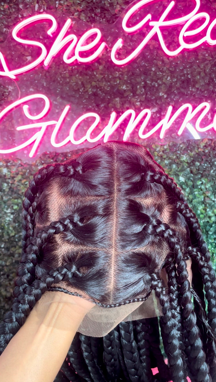 👑JUMBO KNOTLESS/ “RAPUNZEL”