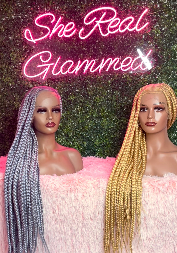👑JUMBO KNOTLESS/ “RAPUNZEL”