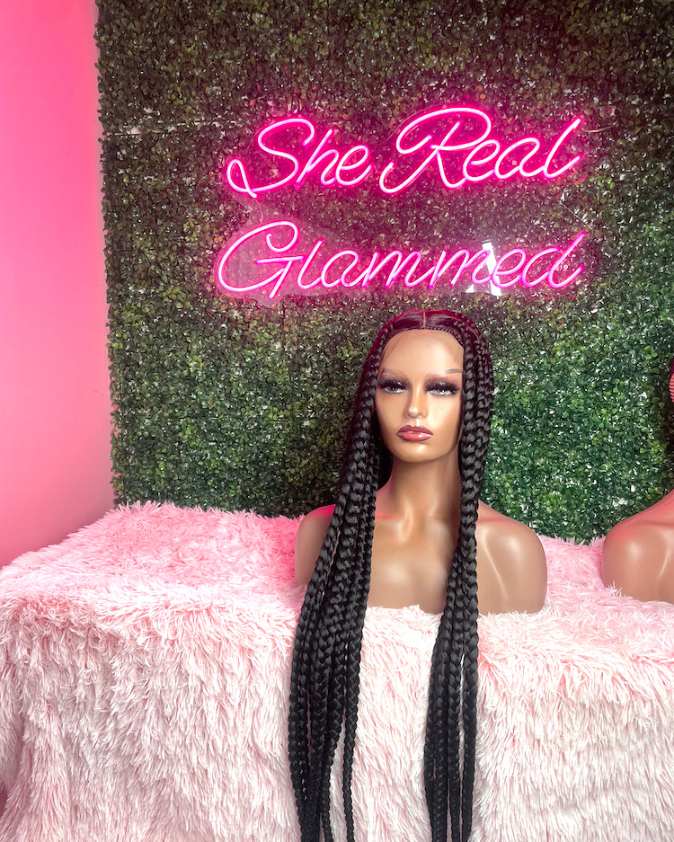 👑JUMBO KNOTLESS/ “RAPUNZEL”