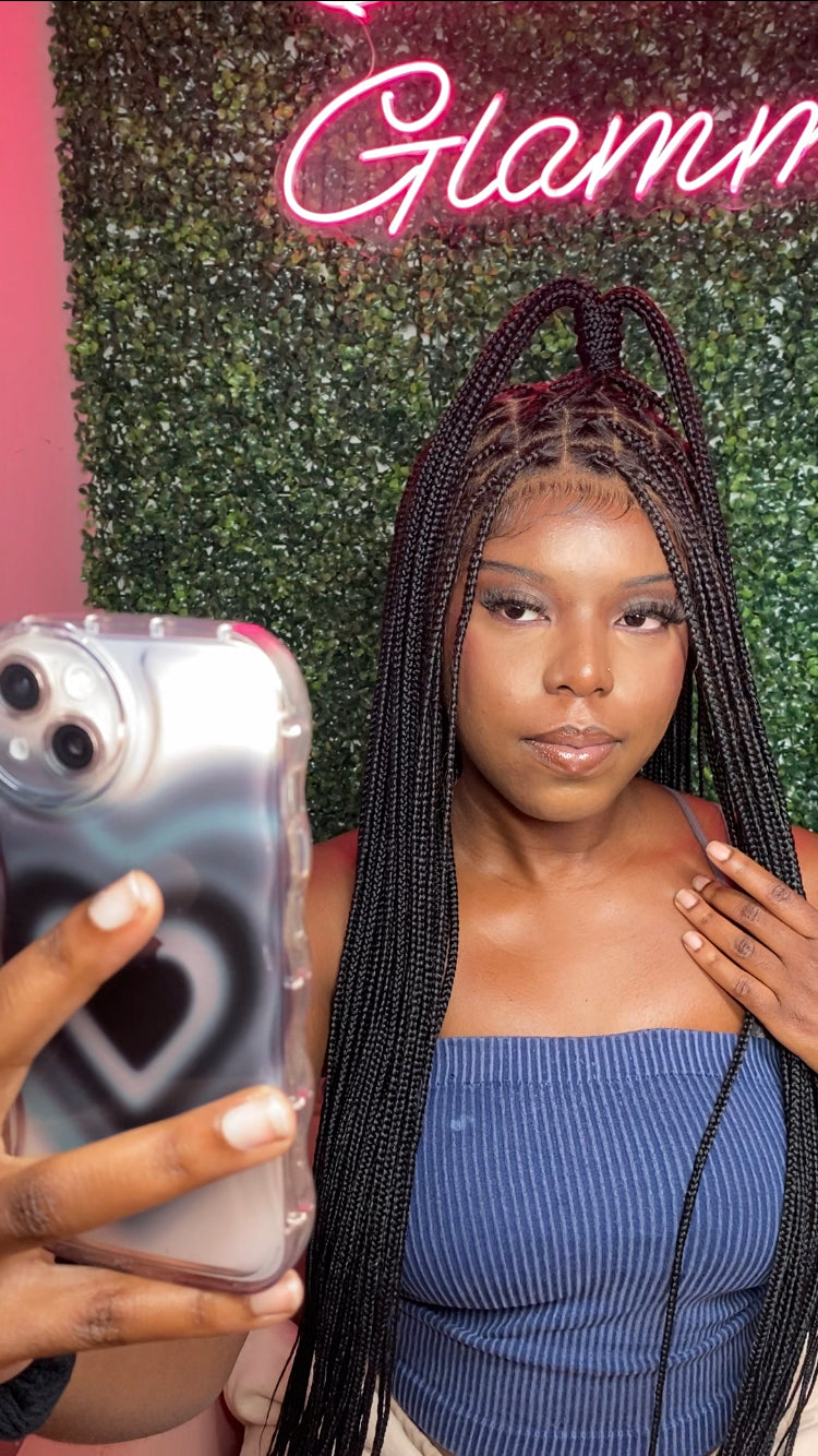 👑KNOTLESS PLAITS/ “GLAM”